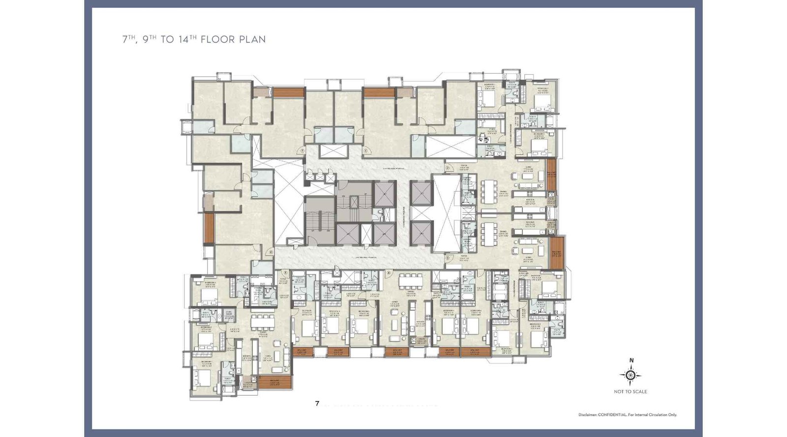 Kalpataru-Amare-7th,9th-To-14th-Floor-Plan